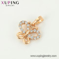 33864 xuping pendentif papillon plaqué or 18 carats